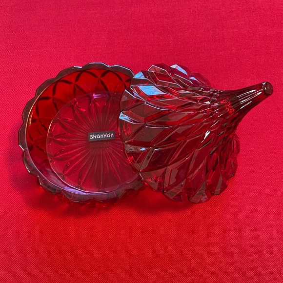 ❤️ Hershey’s Kisses Crystal 2pc. Dish ❤️ NWT - Picture 5 of 8